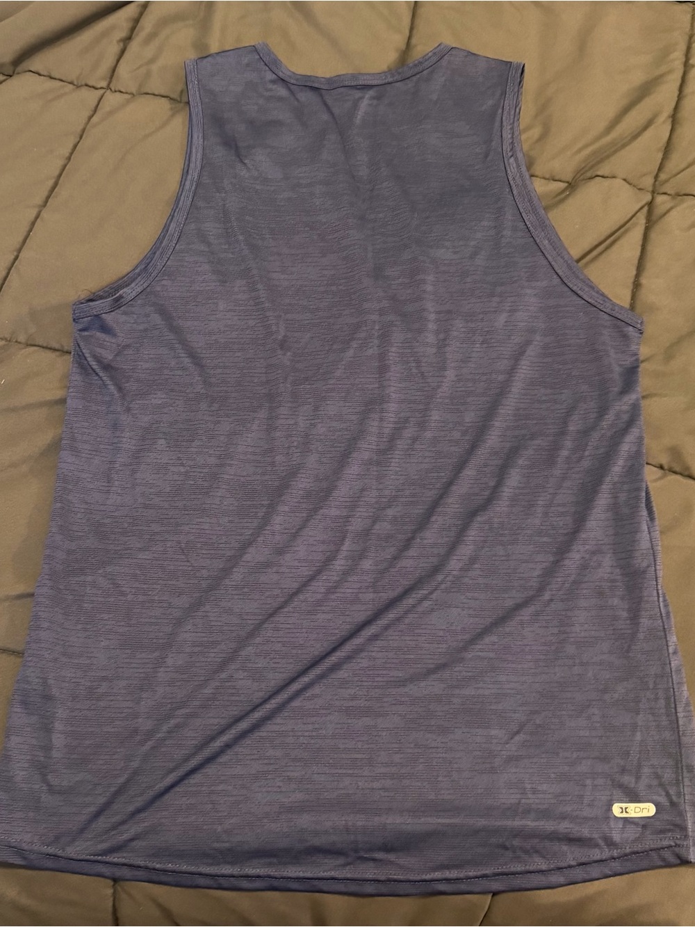 RBX Men's Navy Blue Athletic Tank Top